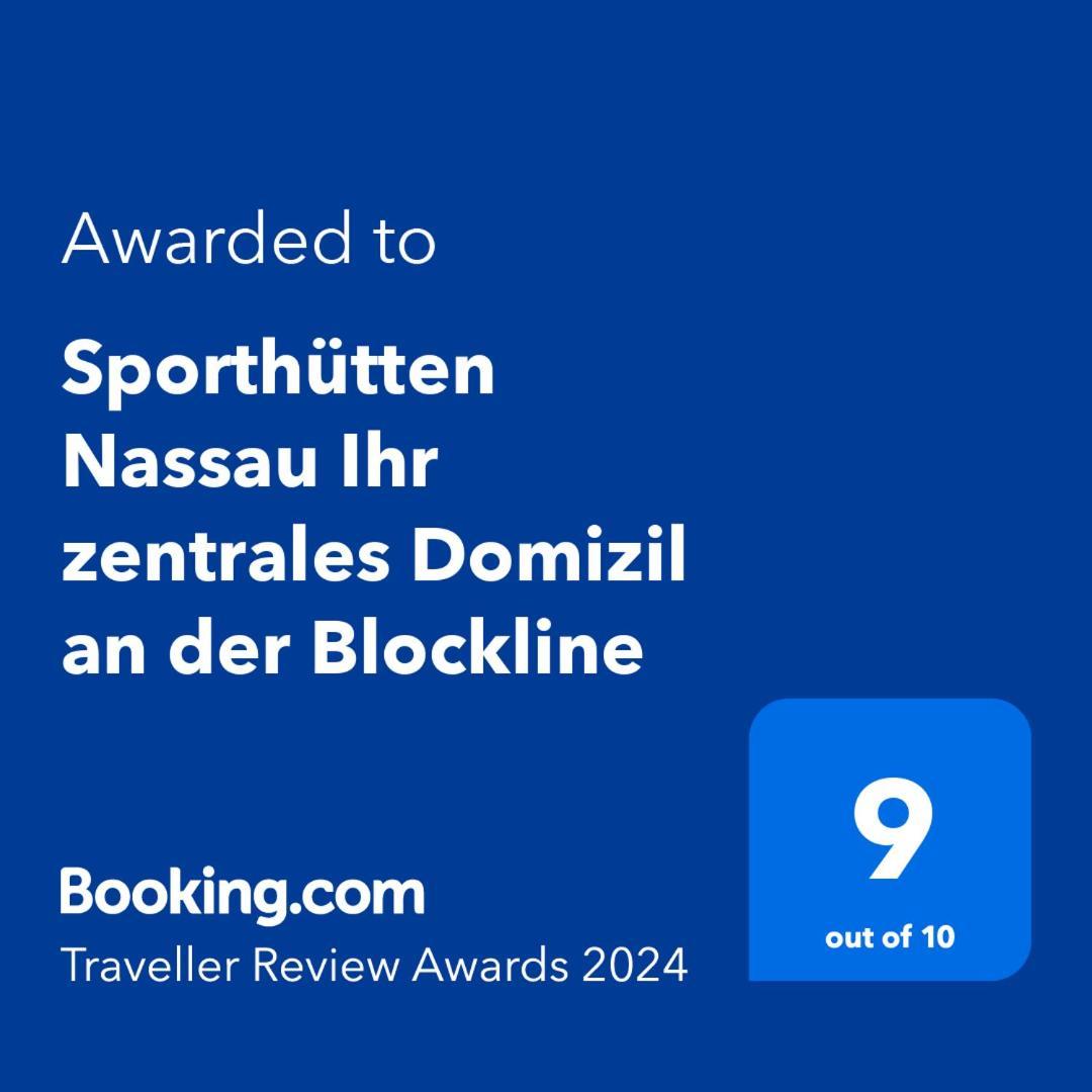 "Sporthuetten Nassau" Ihr Zentrales Domizil An Der Blockline Rechenberg-Bienenmuhle Ngoại thất bức ảnh